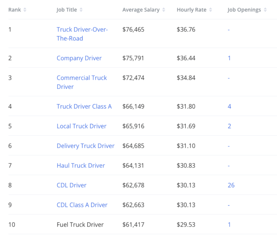 How Much Do Truck Drivers Make? A Salary Guide