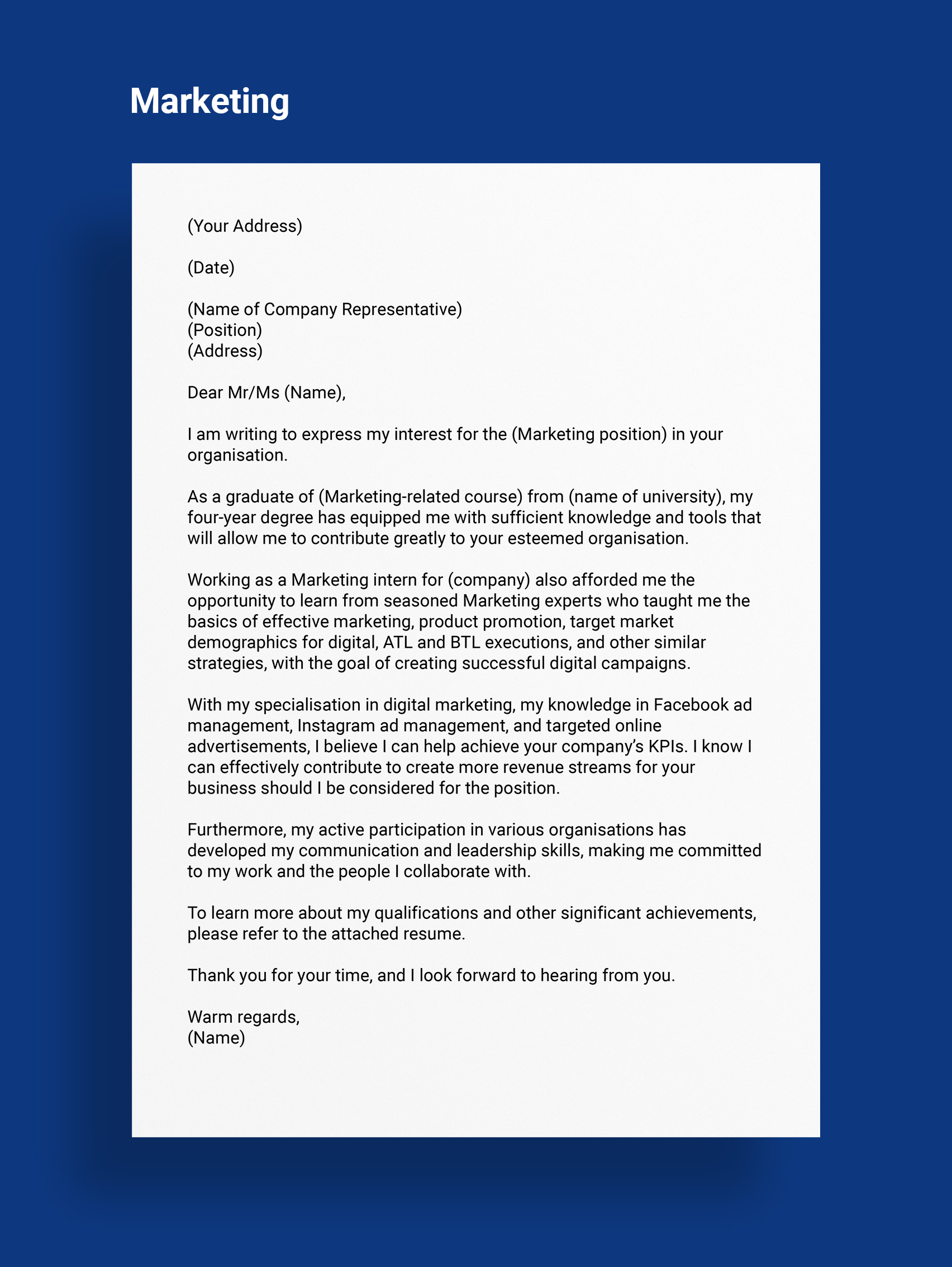 Fresh Graduates, Here’s How You Can Make Effective Cover Letters