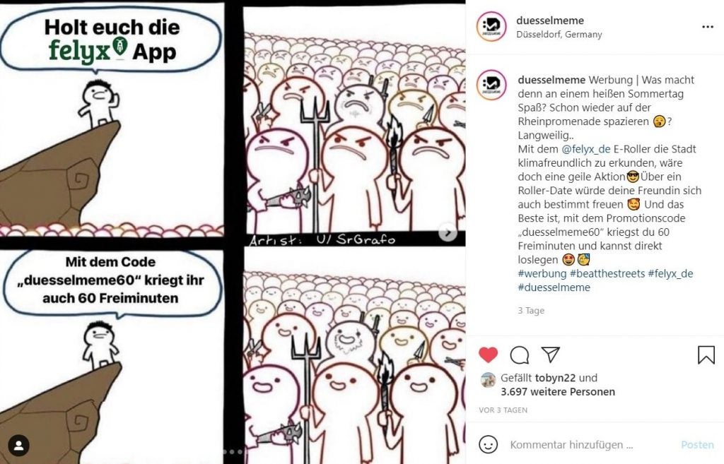 StadtMemeSeiten auf Instagram Höhere Reichweiten als Lokalzeitungen