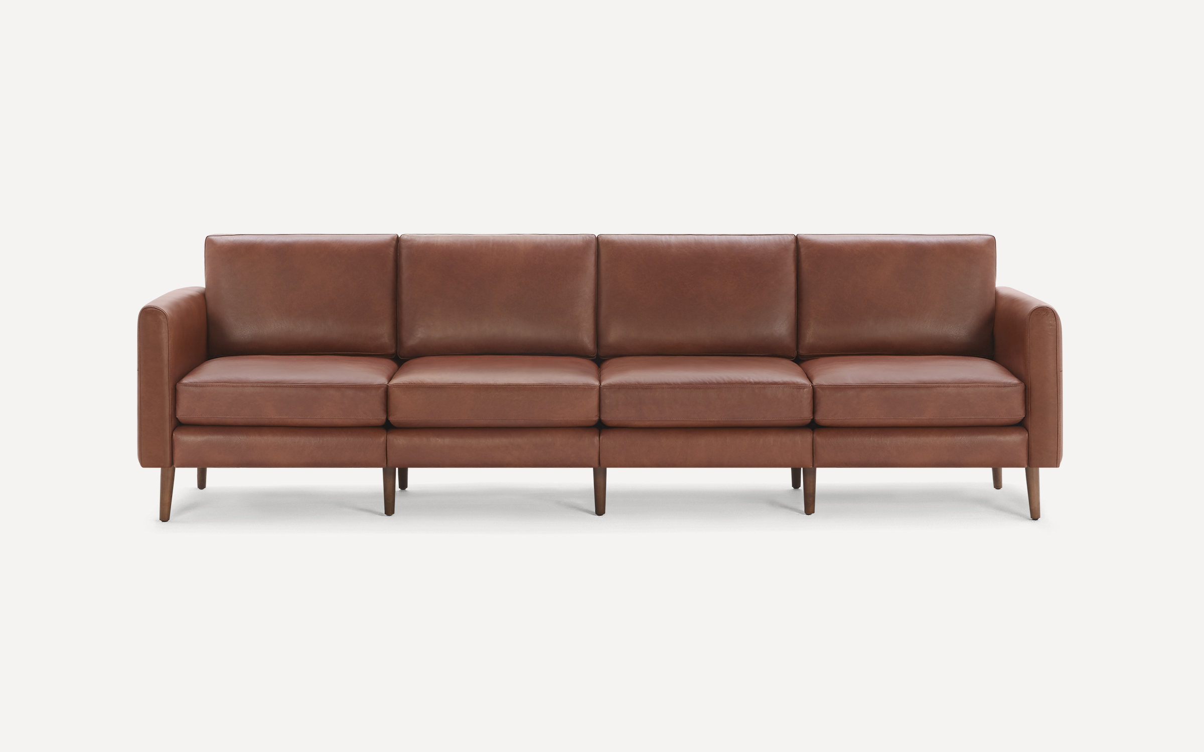 Nomad Leather King Sofa Burrow