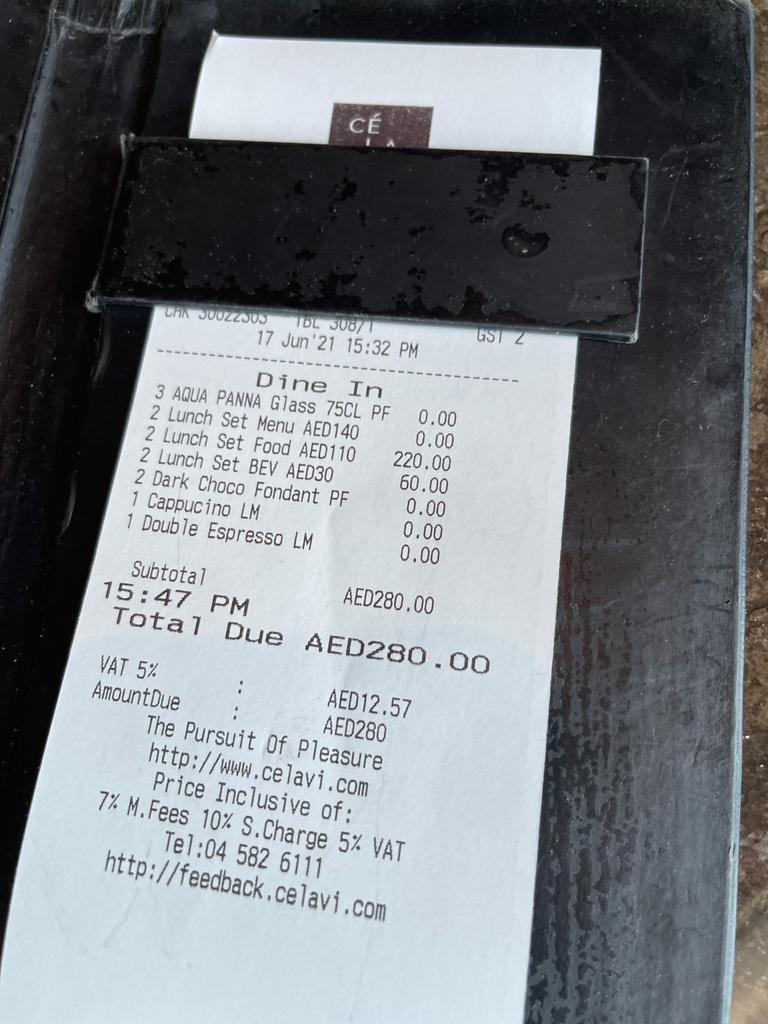 SUM Business lunch at CE LA VI