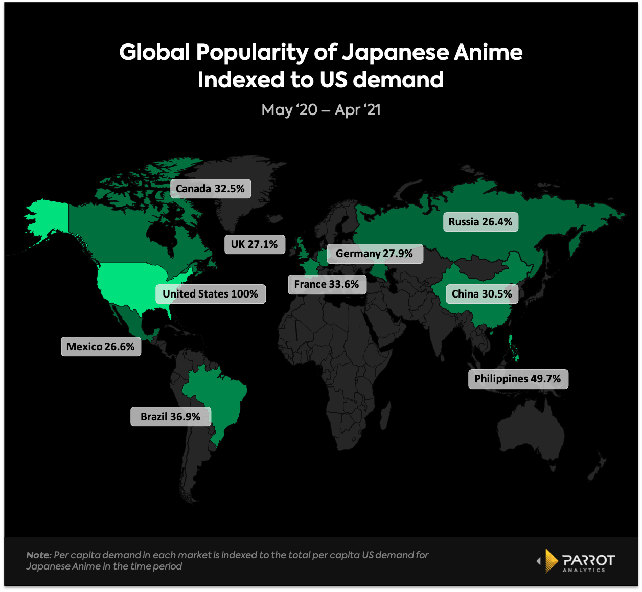 From niche to mainstream Anime’s journey around the world Parrot
