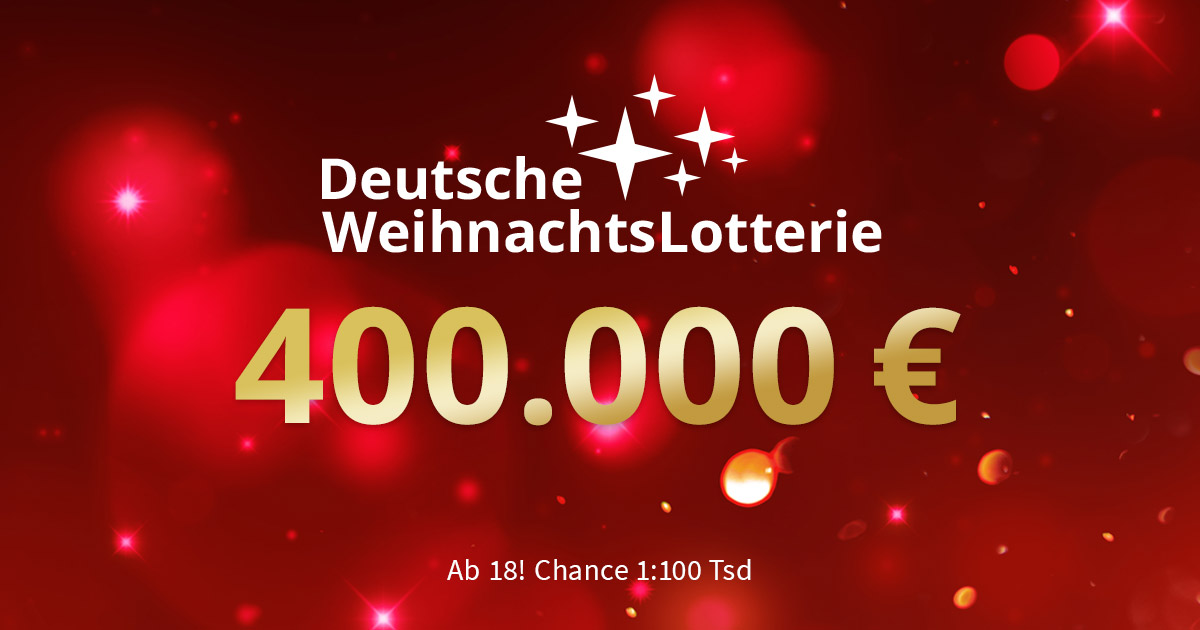 Deutsche WeihnachtsLotterie 2018 Losnummern online Lottohelden.de