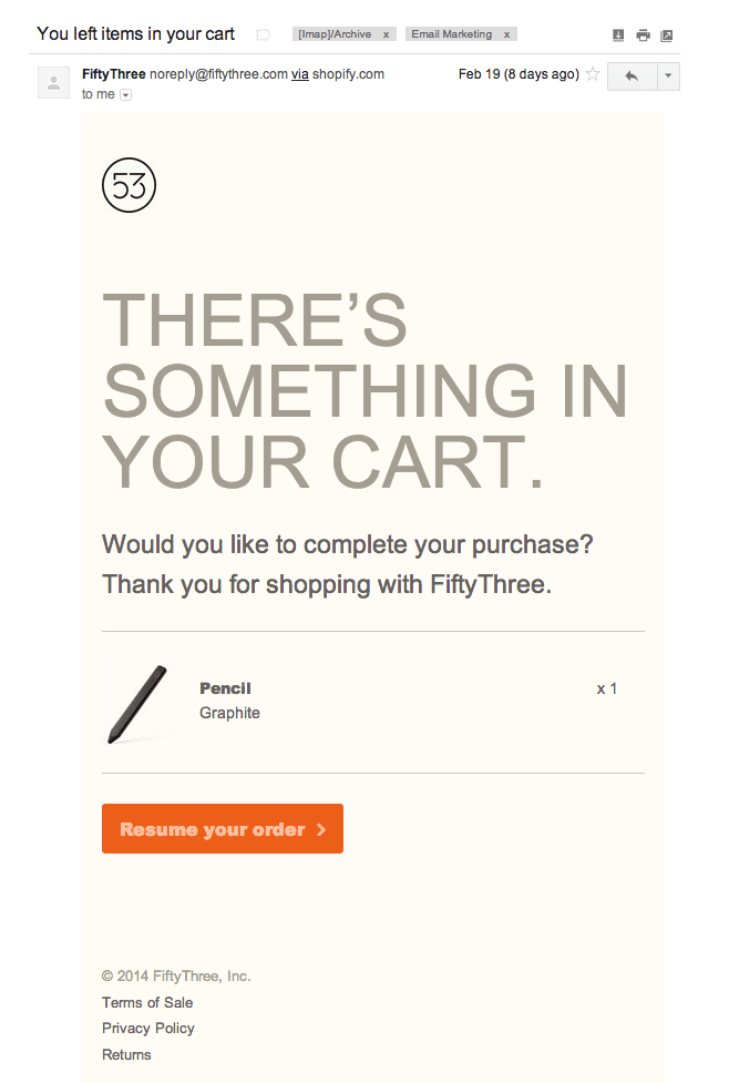 How to use email marketing to reduce cart abandonment 2B Website