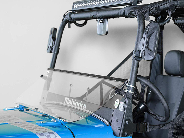 Mahindra Roxor Windshields Guide Glass, Lexan, Wipers, and More