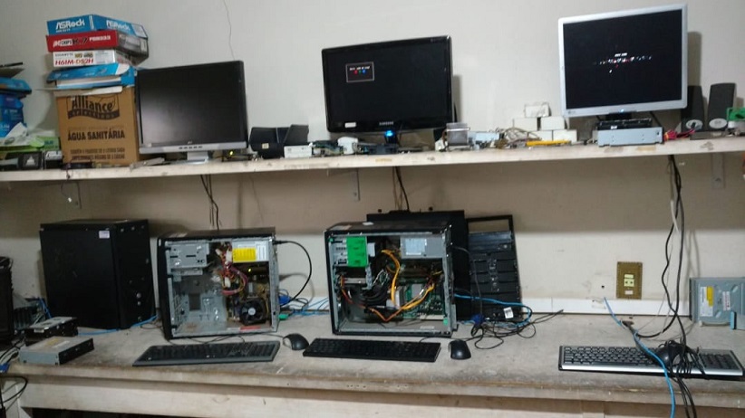 Campanha em Foz do Iguaçu já arrecadou 4 toneladas de lixo eletrônico