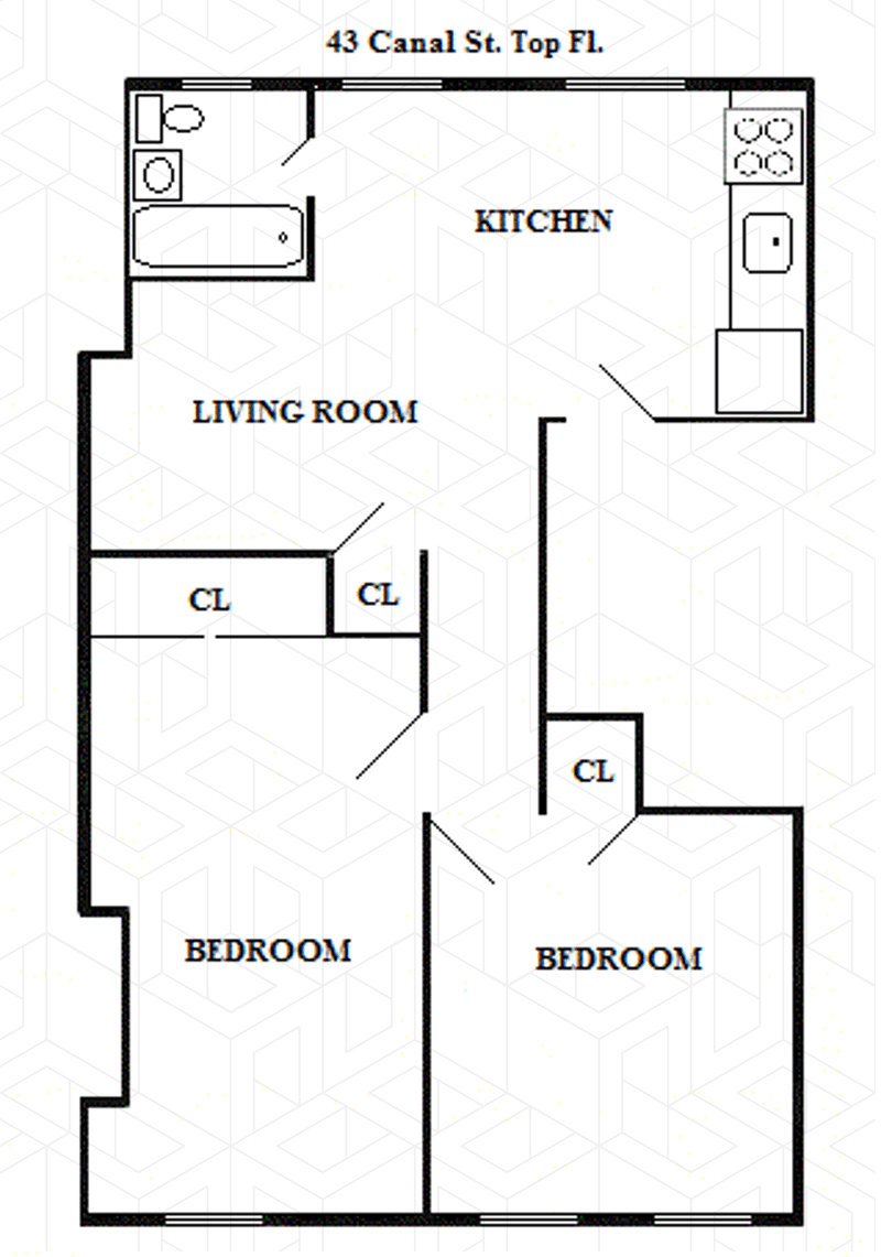 Closed 43 Canal Street, Lower East Side, NYC, ID 20168260, Brown