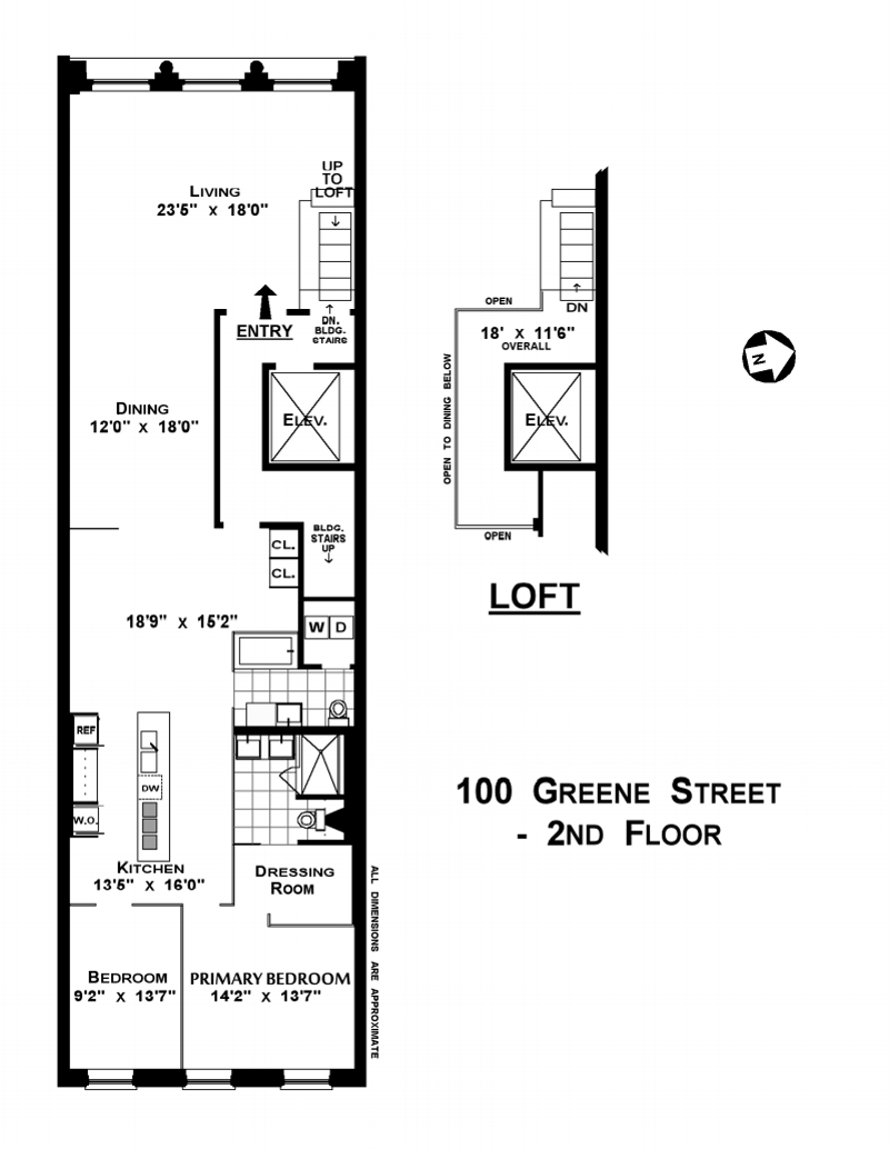 Closed 100 Greene Street, Soho, NYC, ID 21659672, Brown Harris Stevens