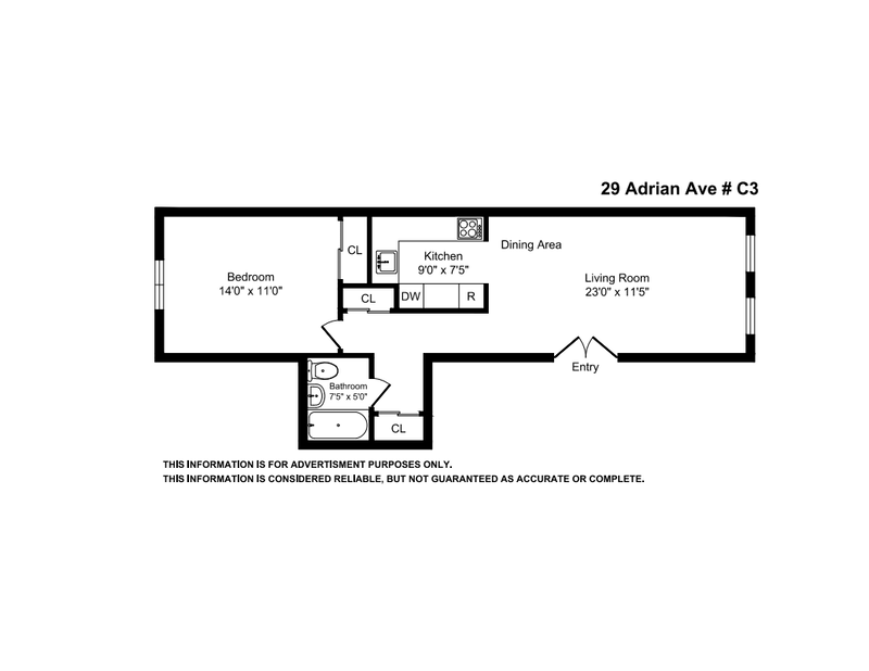 29 Adrian Avenue C3, Marble Hill, New York 350,000, ID 22130428