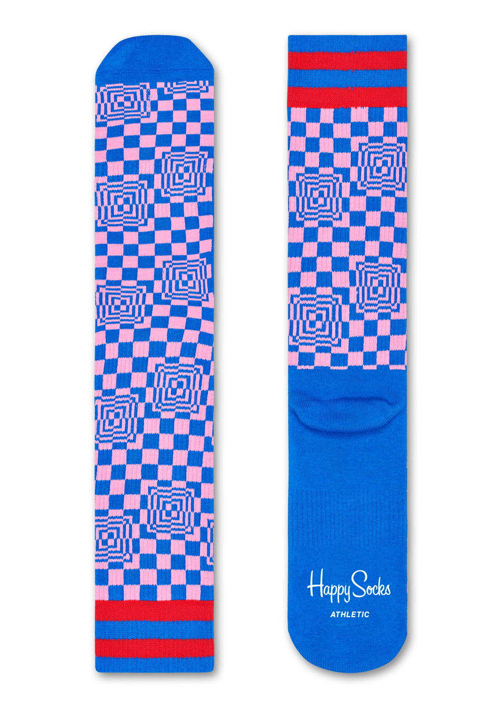 Athletic Checked Sock Happy Socks US