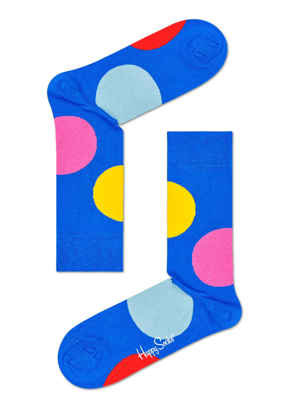 Blue Sock Jumbo Dot Happy Socks US