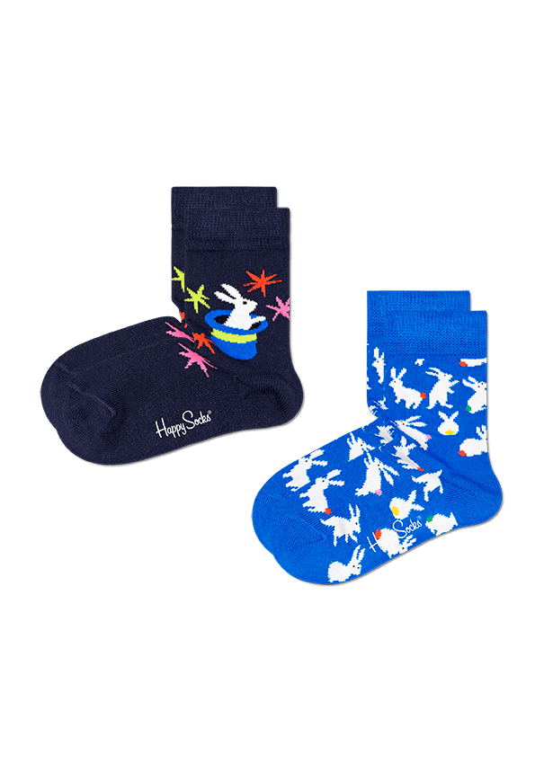 Organic Cotton Sock For Kids 2pc Magic Happy Socks US