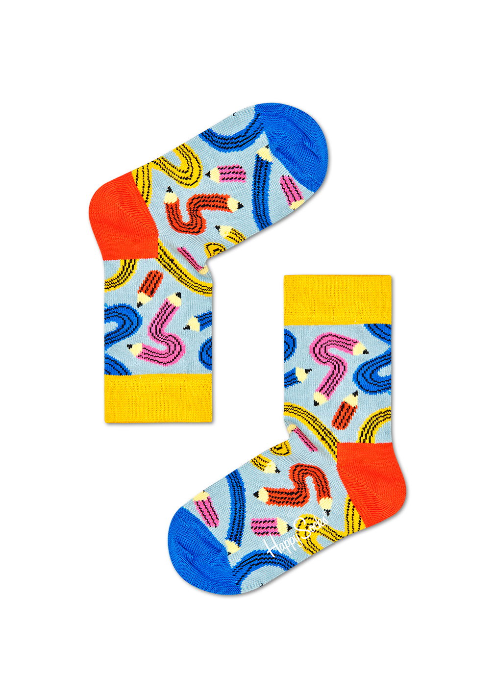 Organic Cotton Sock For Kids Pen Happy Socks EU