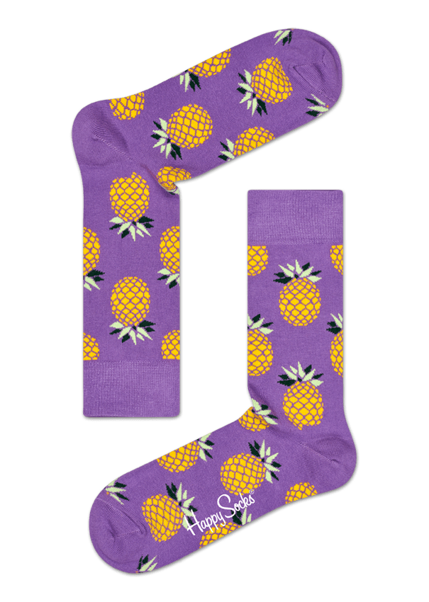 Black Tiger Dot Crew Socks Happy Socks UK