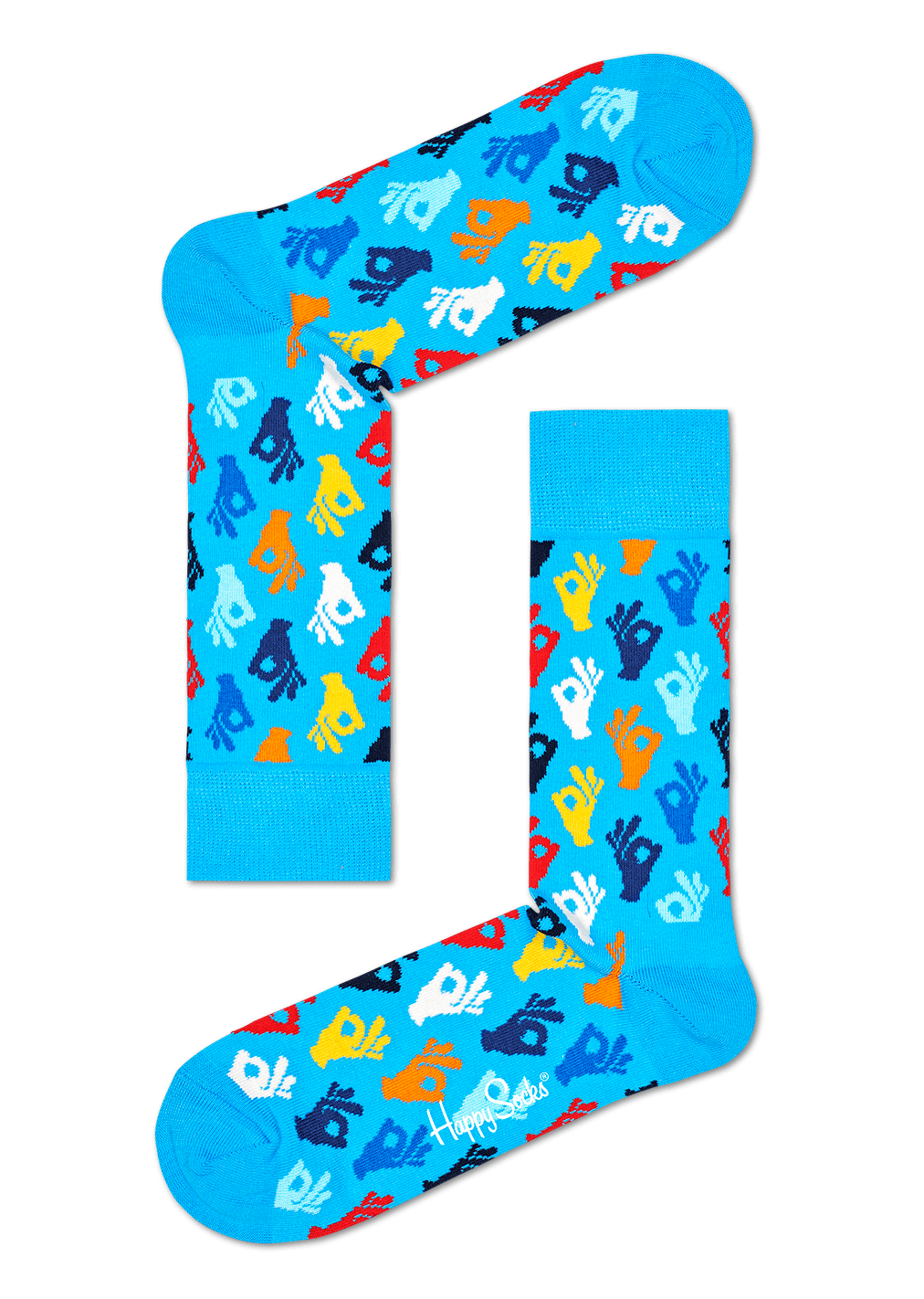 Blue Sock Sign Happy Socks US