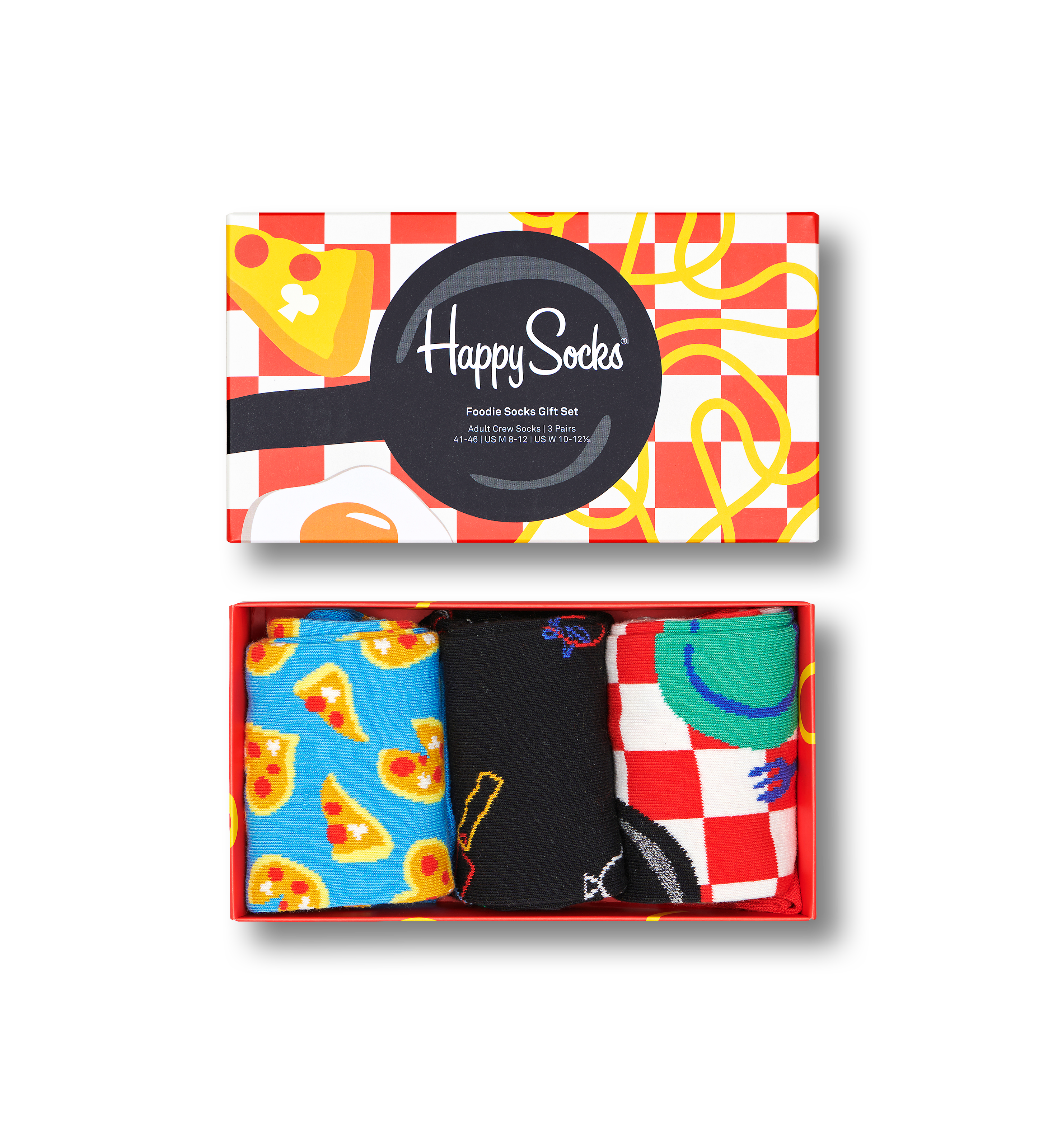 Food Gift Set 3-Pack | Happy Socks Gl