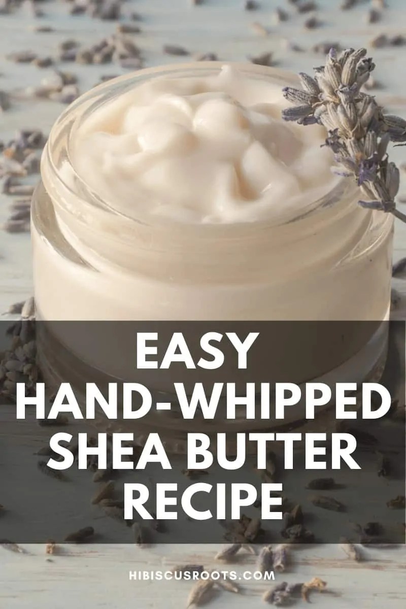 How to Make Whipped Shea Butter for Natural Hair (by Hand!)