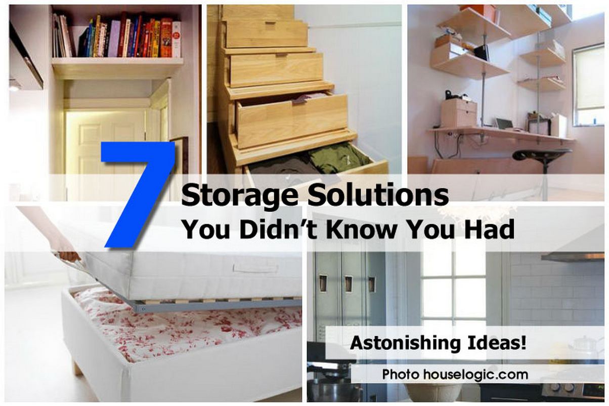 7 Storage Solutions You Didn’t Know You Had
