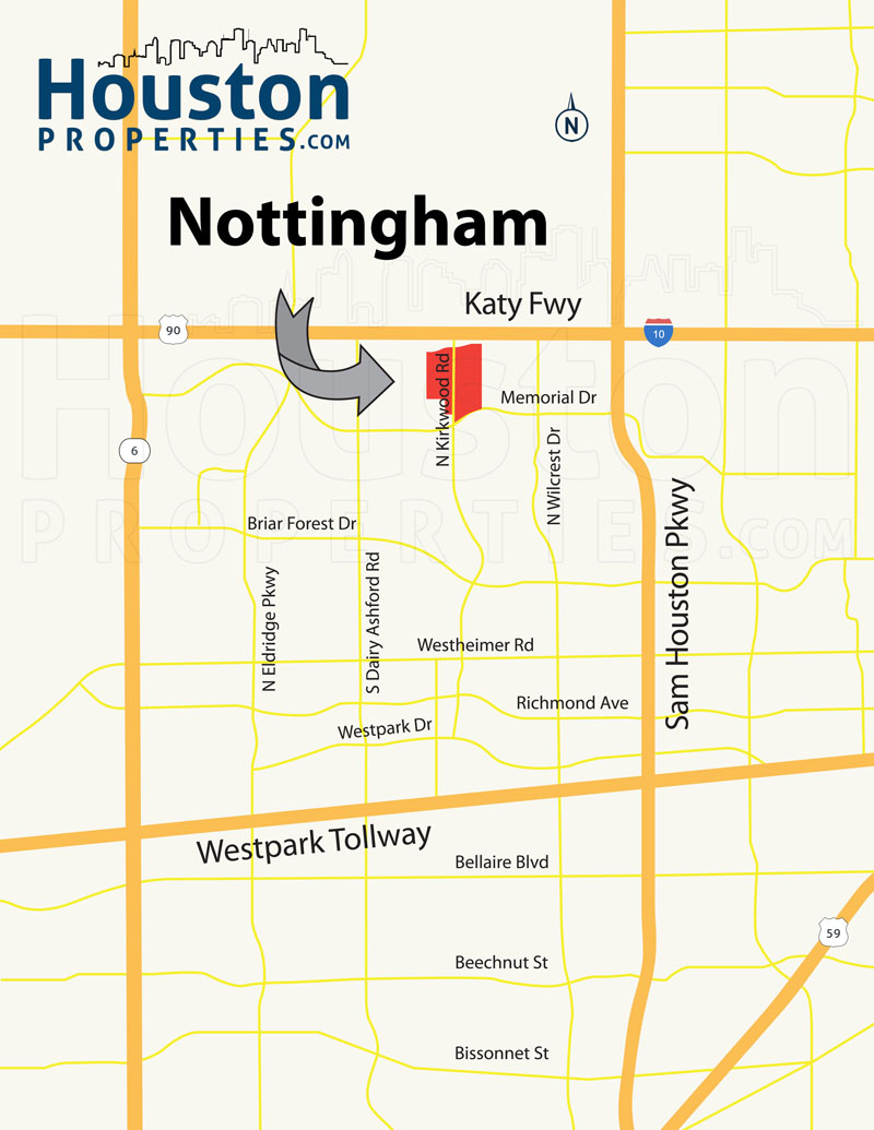 Nottingham Forest Houston Maps Nottingham Forest Neighborhood Maps