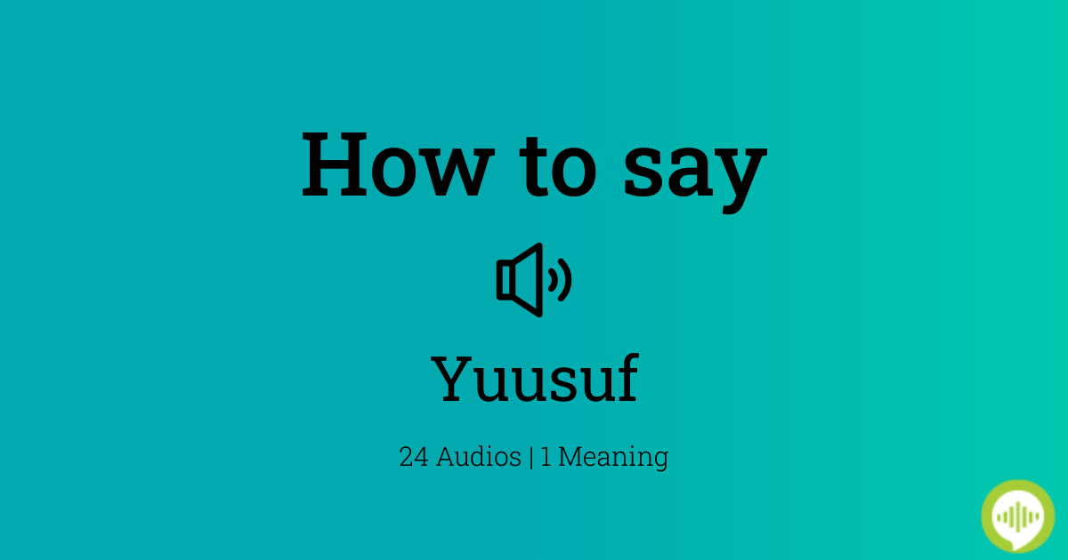 Yussuf Poulsen Pronunciation Pronunciation In The Quarantine Camp