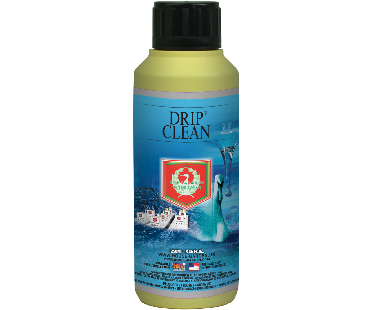 House & Garden Drip Clean, 250 ml Hydrofarm Canada