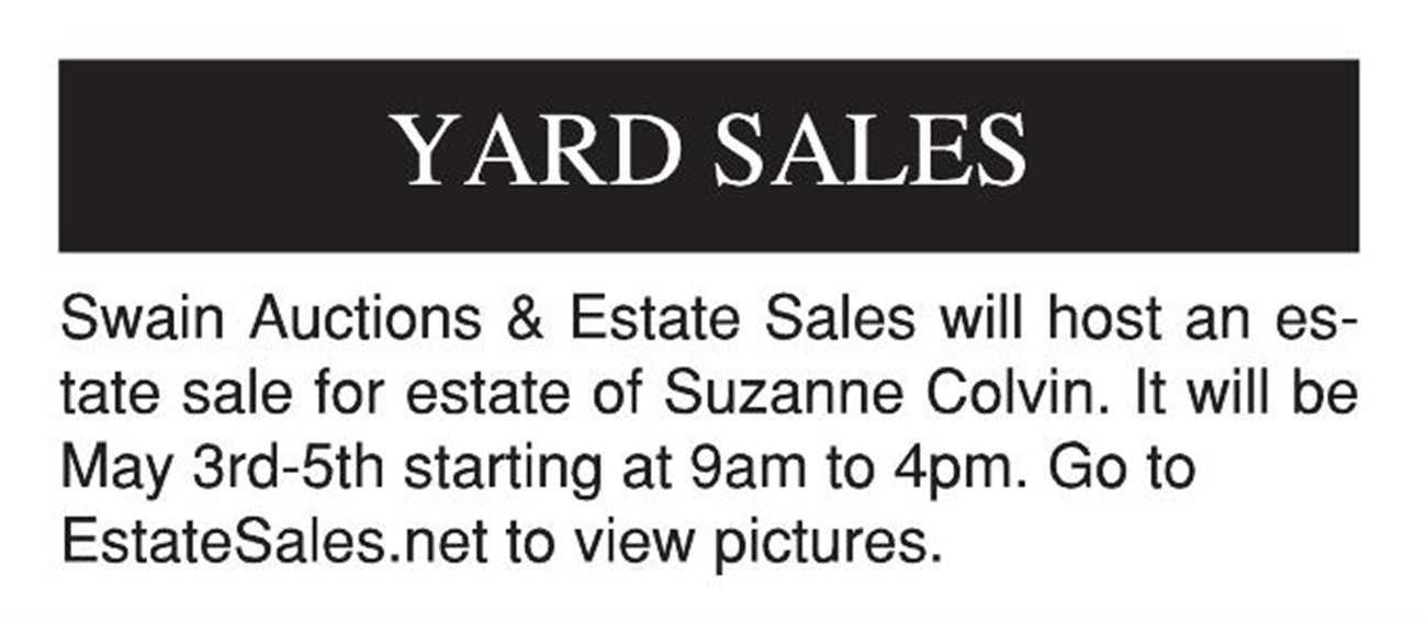 Swain Auctions & Estate Sales
