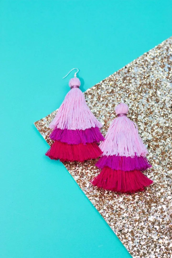 DIY Tassel Earrings 25 Easy Ideas to Make Your Own