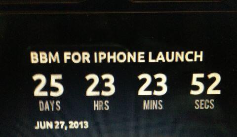 bbm countdown