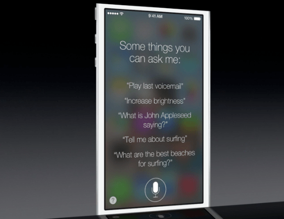 iOS 7 Siri