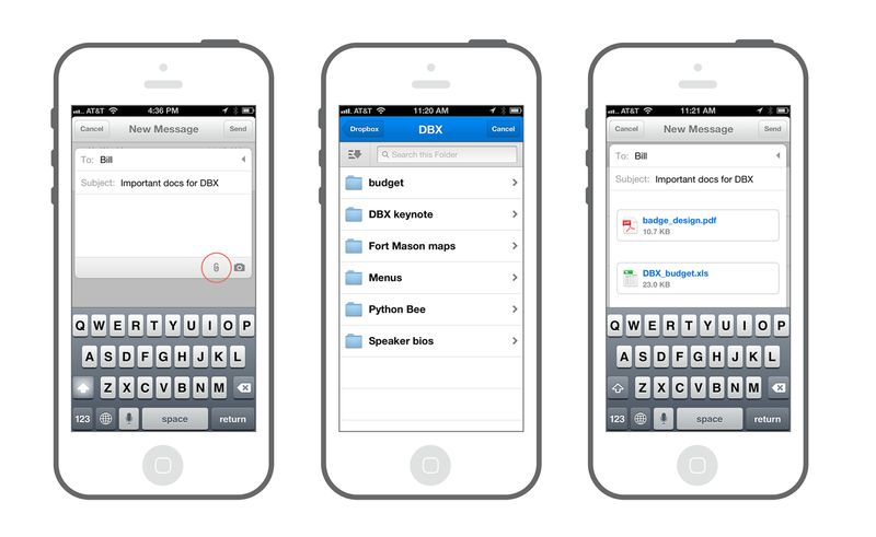 Mailbox 1.4 for iOS (teaser 001)