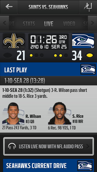 NFL Mobile 80. for iOS (iPhone screenshot 004)