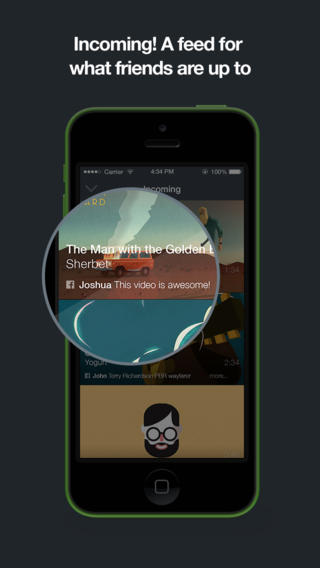 Vimeo 4.0.5 for iOS (iPhone screenshot 002)
