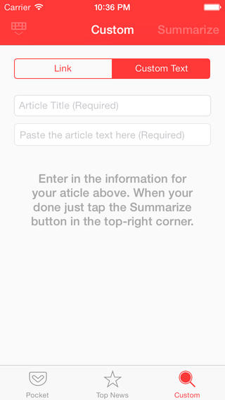 Gist 2.0 for iOS (iPhone screenshot 002)
