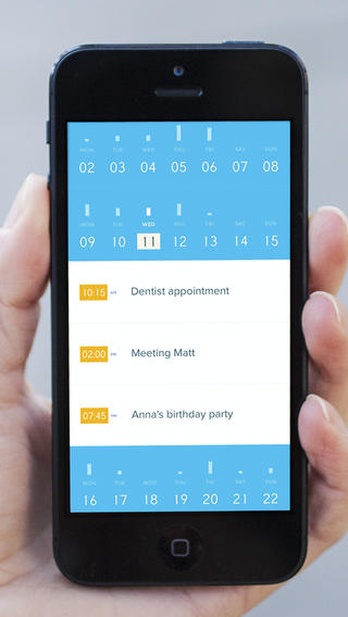 Peek Calendar 1.0 for iOS (iPhone screenshot 002)
