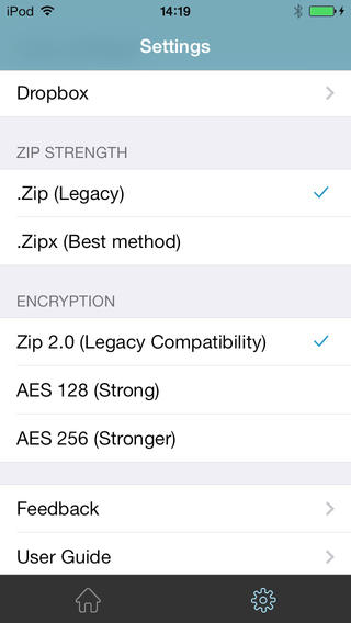 WinZip 3.0 for iOS (iPhone screenshot 003)