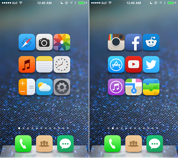 iOS 8 Concept