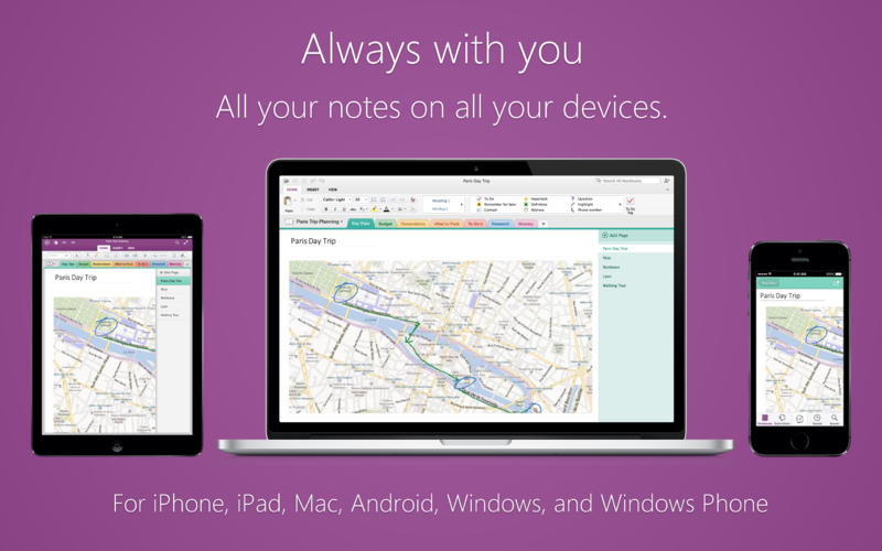 Microsoft OneNote 1.0 for Mac (screenshot 005)