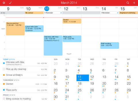 Fantastical 2 for iPad