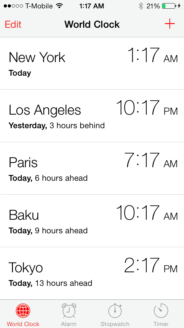 iOS 7 the ultimate Clock app guide