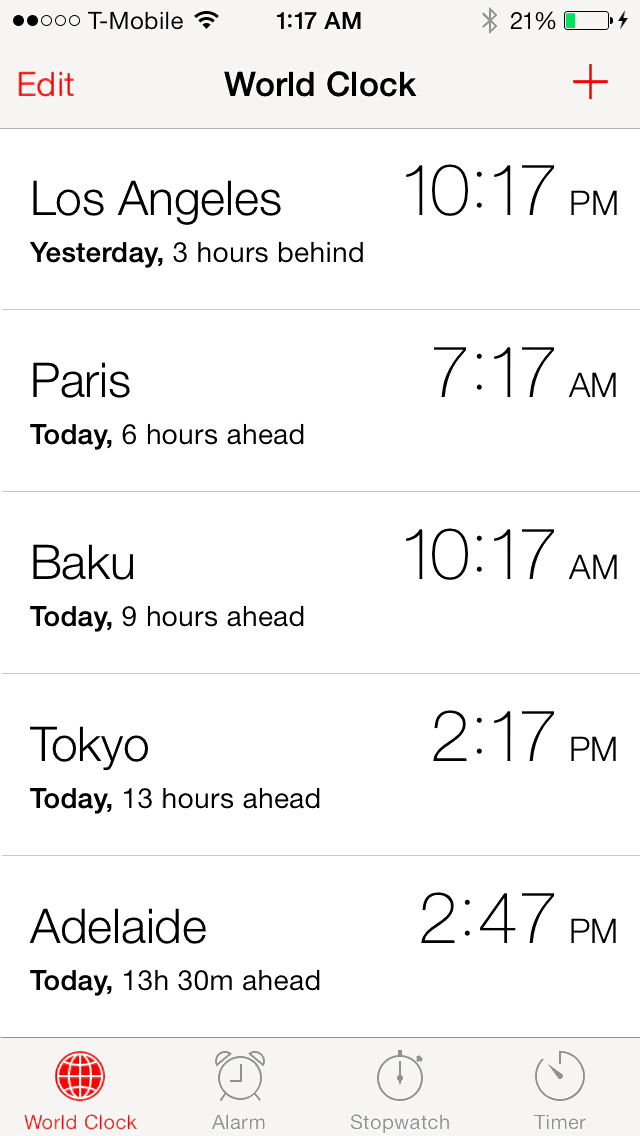 iOS 7 the ultimate Clock app guide