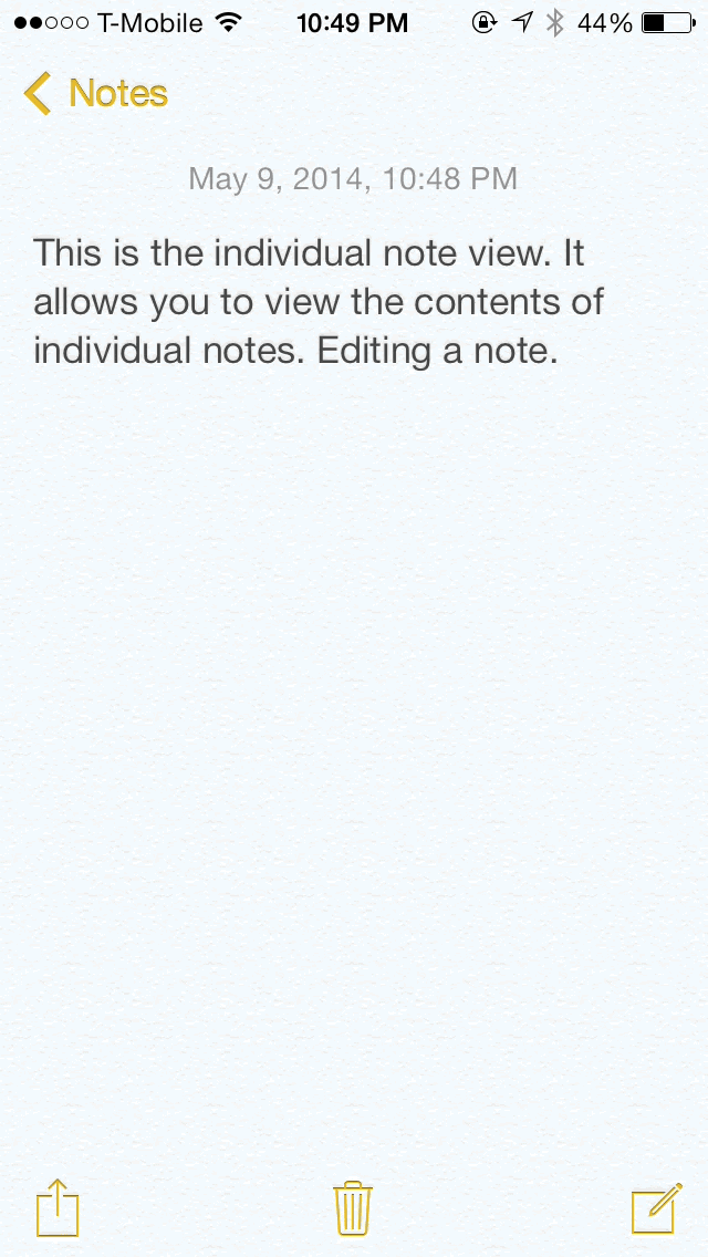 iOS 7 the ultimate Notes app guide