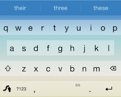 Swype Keyboard 1