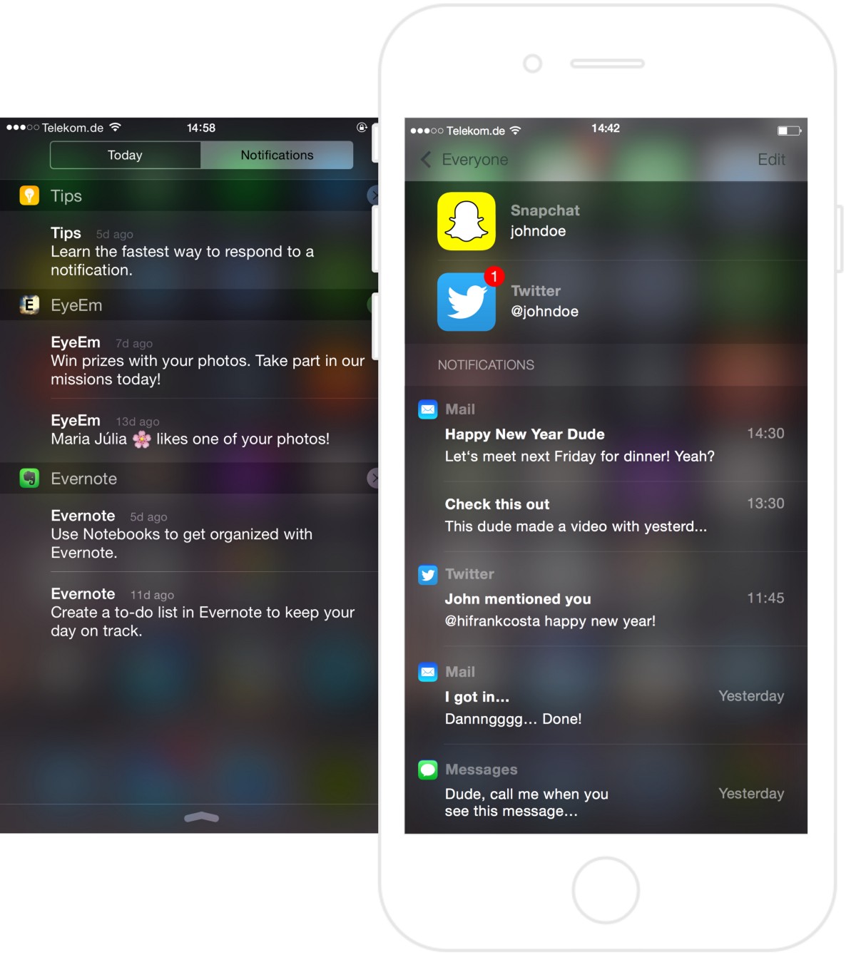 iOS Contacts concept Frank Costa 004