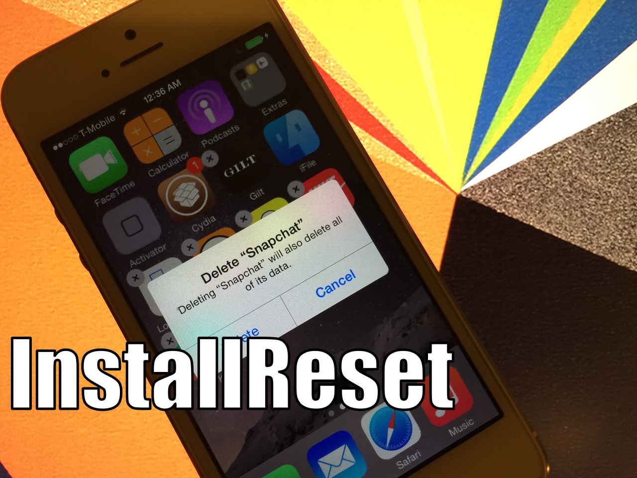 InstallReset reset the Home screen icon layout upon app installation