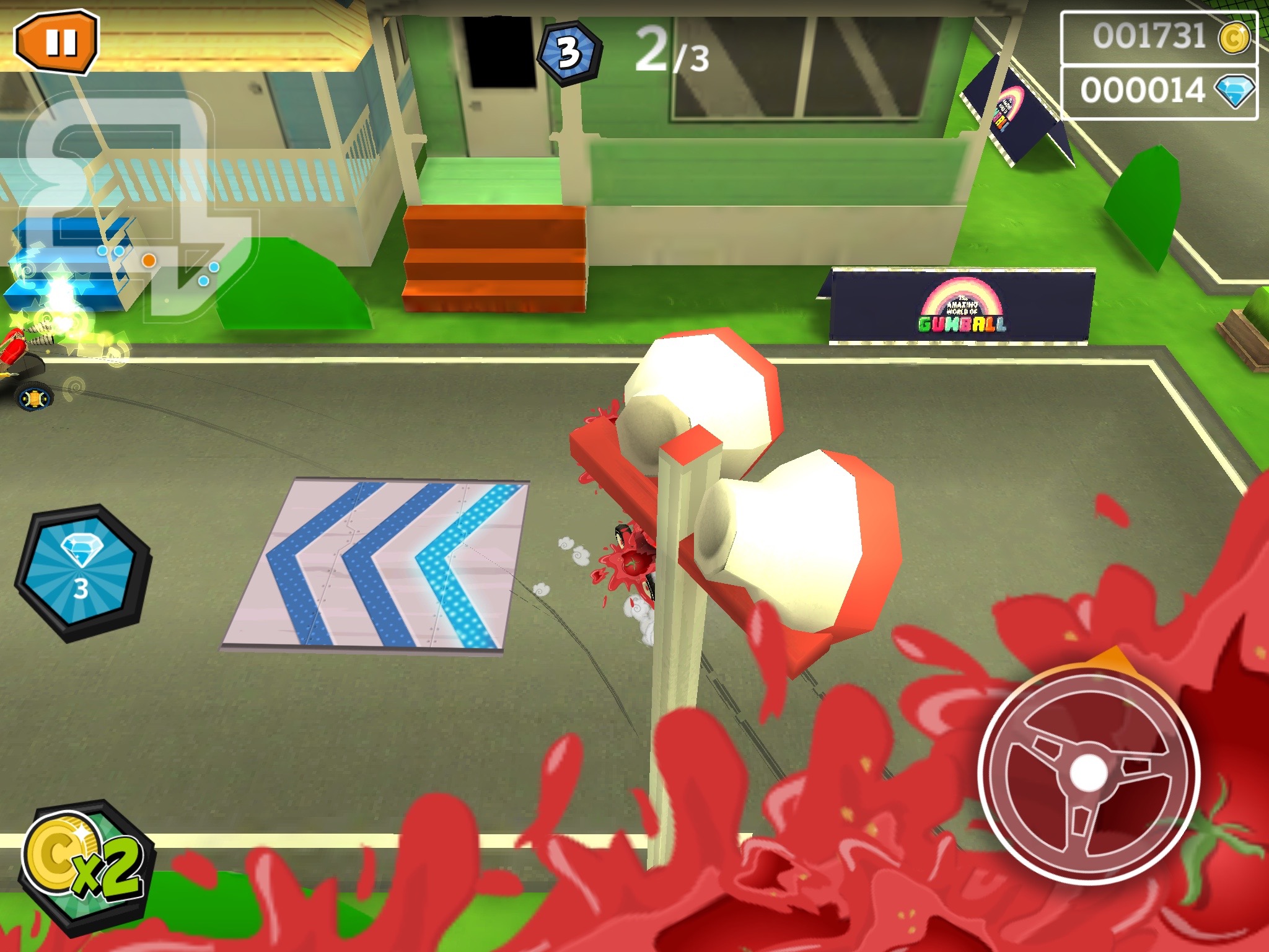 Formula Cartoon AllStars review cart race against