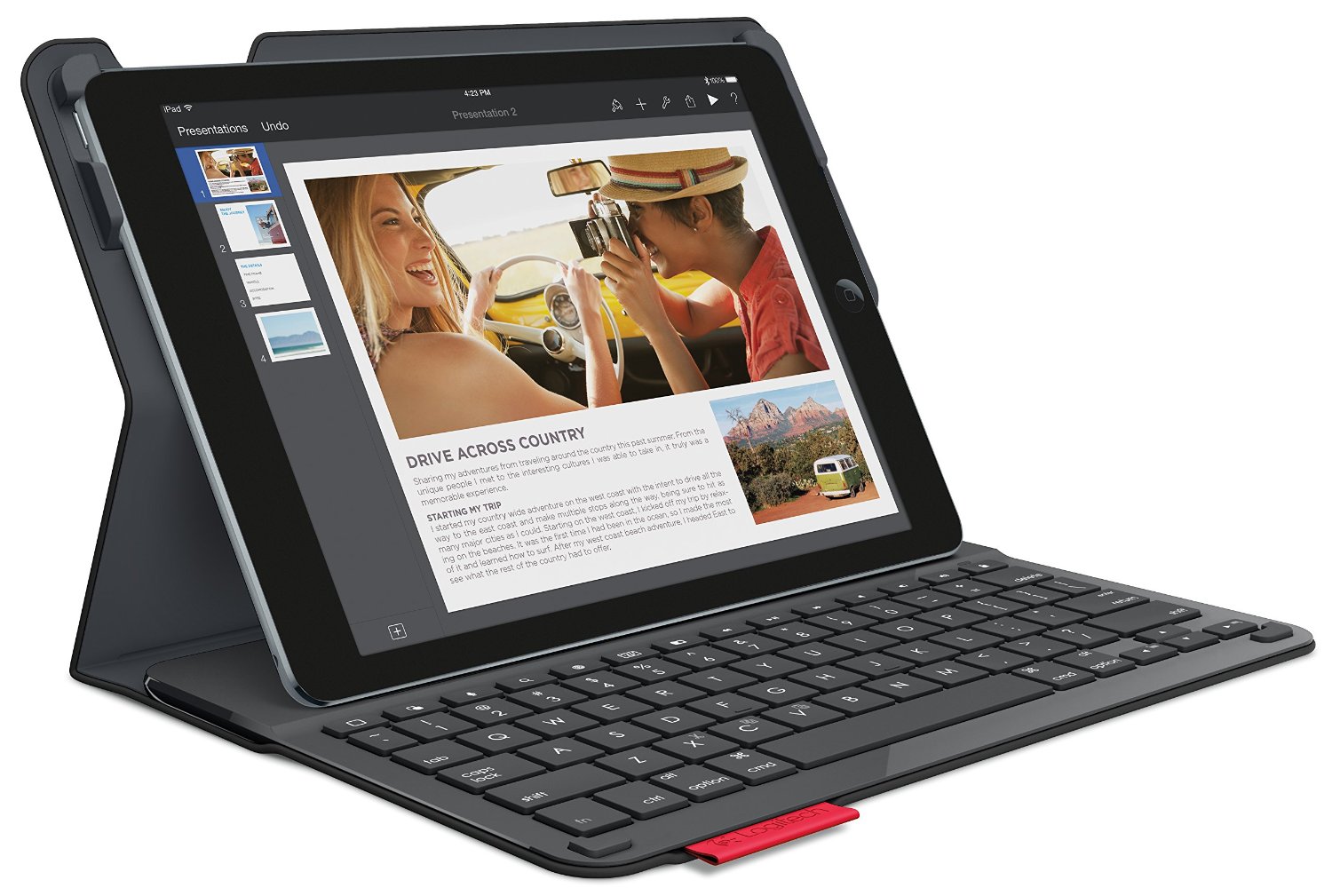 Logitech Type+ for iPad Air 2 is a protective case with an integrated