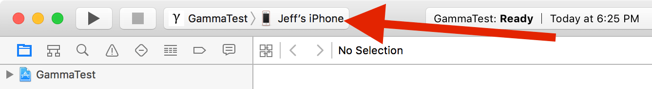 Connect iPhone Xcode 7