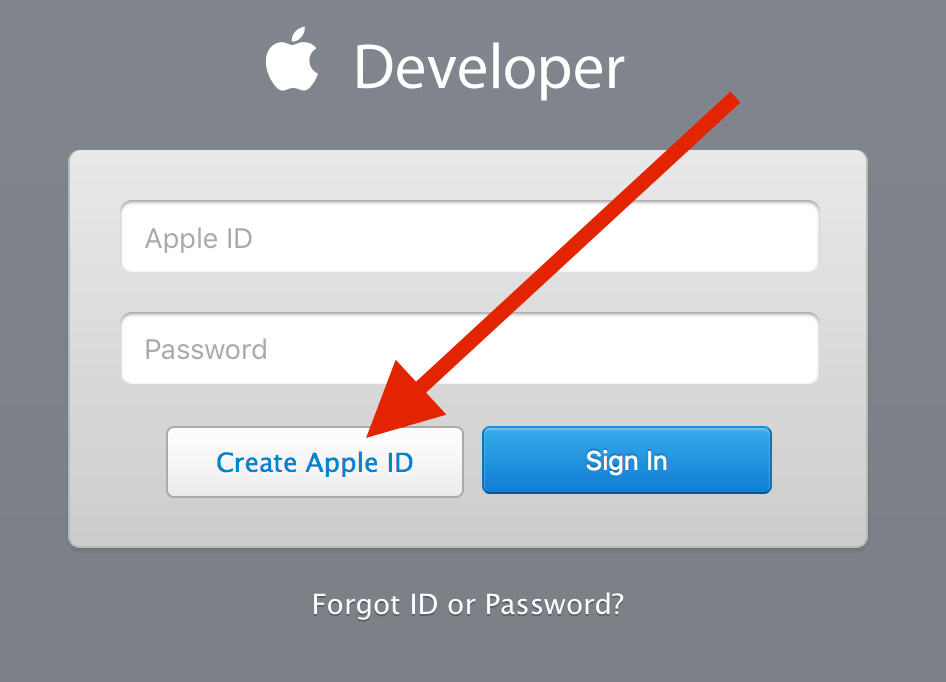 Create Developer Account