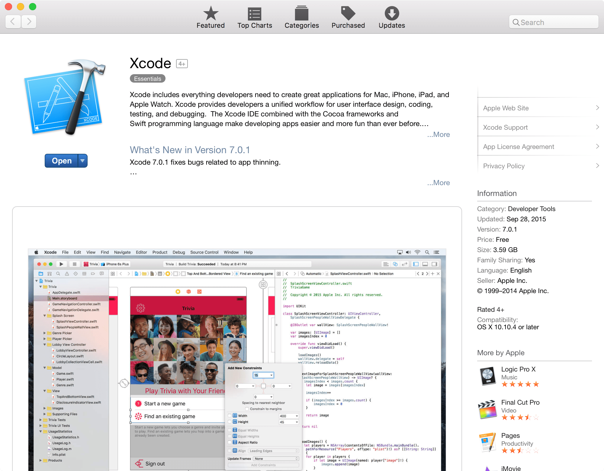 Xcode 7