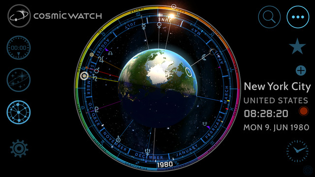 Cosmic-Watch for iOS iPhone screenshot 004